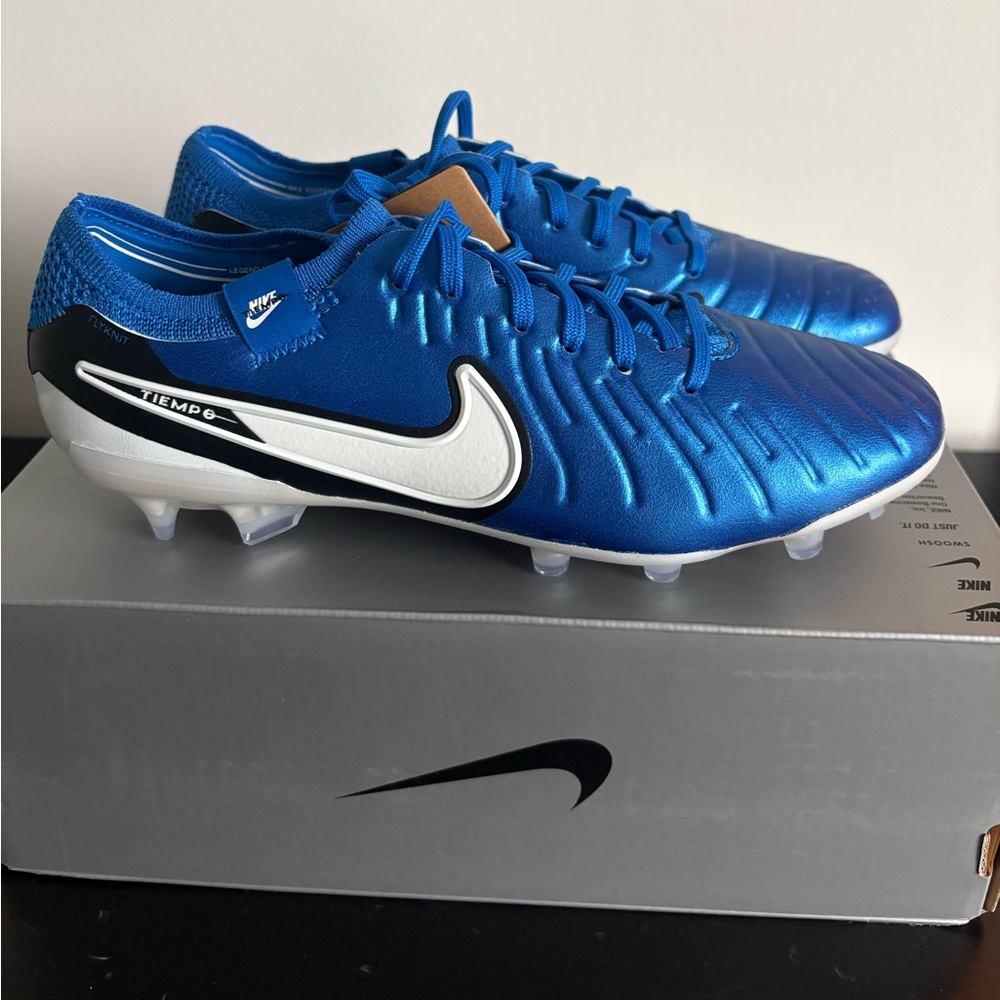 New Nike Tiempo Legend 10 Elite FG Soar Blue DV4328-400 Men’s Size 5.5 Wmns 7